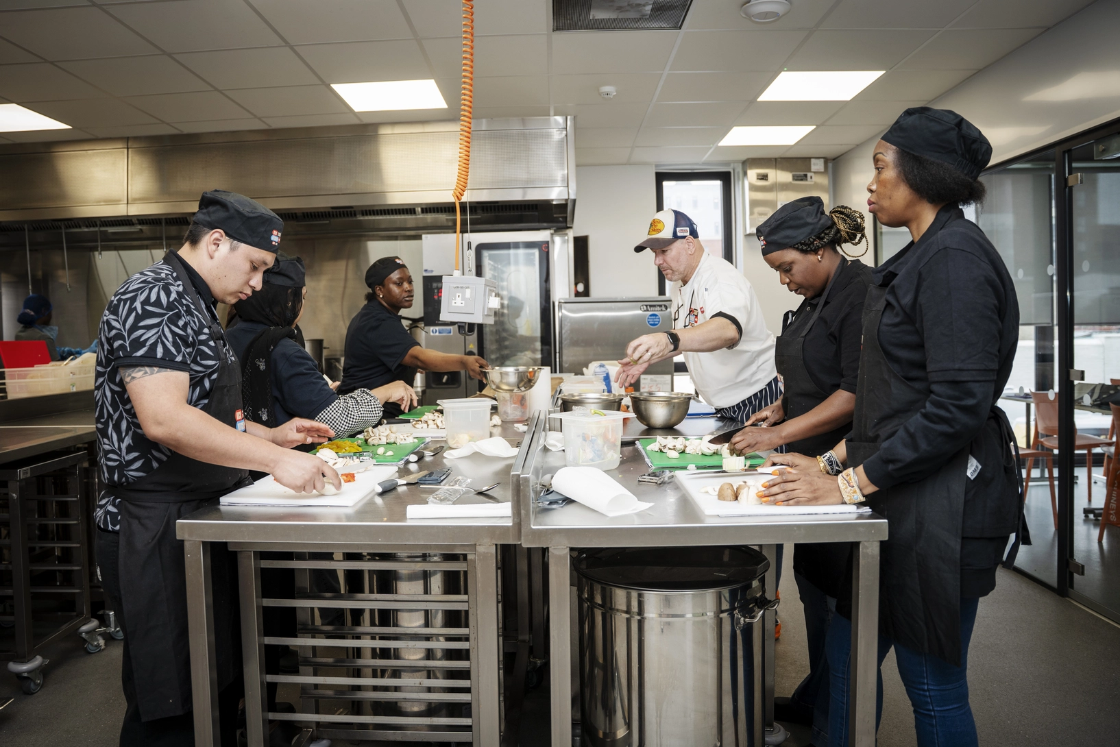 Support a chef in training