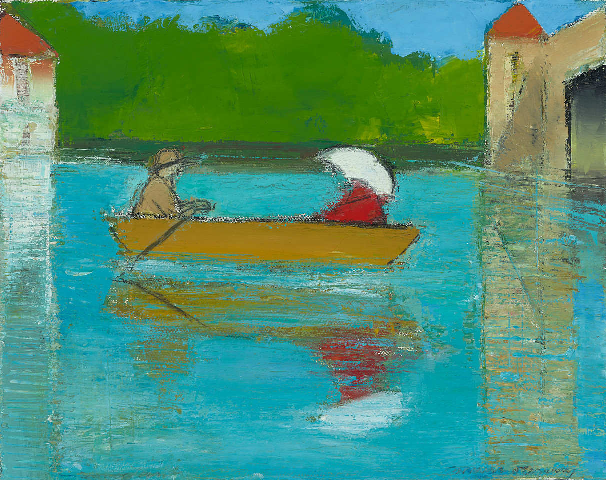 Argenteuil Boat (after Monet)